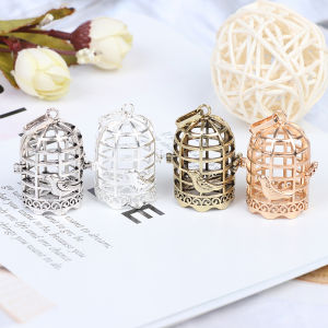 YAFEN 1:12 Scale Dollhouse miniature furniture metal bird cage for dollhouse decor