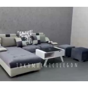 Sofa L Loberia + Meja