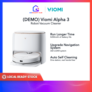 [Demo] Viomi Alpha 3 Robot Vacuum Cleaner | Auto Self-Washing Mopping Master