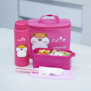 Jennie Kids Lunch Bag Set of 4 Pcs / Tas Bekal Makan Anak