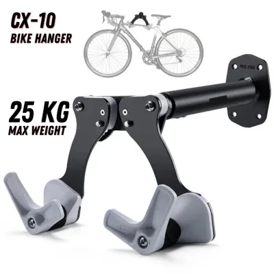 Bike Wall Hanger Bicycle Wall Mount Storage Rack Foldable Bike Wall Hanger for MTB Road Bike