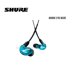 Shure SE215 Pro | Aonic 215 Remote Control Volume Control In-line Mic Wired IEM MMCX In-Ear Earphones