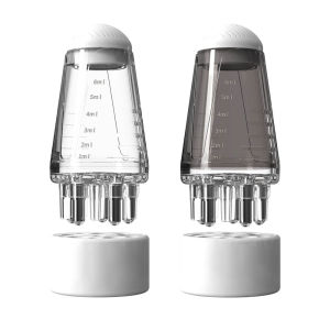 WR WonderRise หวีทาน้ำมันผมแบบจ่ายของเหลวขนาดเล็ก พร้อมขวดและลูกกลิ้งนวดหนังศีรษะ