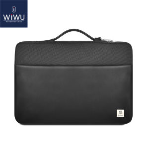 WIWU 360 bảo vệ máy tính xách tay tay áo cho M3 MacBook Pro 14.2 inch M2/M1 Pro/Max a2918 a2992 2023-2021/13 inch iPad Pro (M4)/ iPad Air (m2) với bàn phím ma thuật phụ kiện chống nước Túi chống sốc Túi