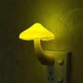 Lampu Tidur LED Bentuk Jamur Kecil Dengan sensor Cahaya. 