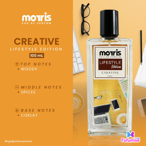 MORRIS Eau De Parfum Lifestyle Edition 100 ML | Vintage | Creative | Freedom | Independent | Metropolis | Adventure