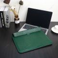 Crocodile Skin Laptop Sleeve Stand Case For Macbook Air 13 13.6 15 Inch M2 Pro 13 14 15 16 Leather Notebook Carrying Bag Pouch kdkmm. 