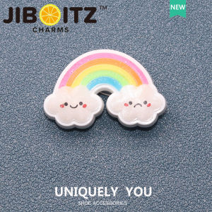Jibbitz crocs charm crocs Shoe Buckle Shoe Accessories Rainbow Flower Planet Turtle Fashion Decorative Buckle