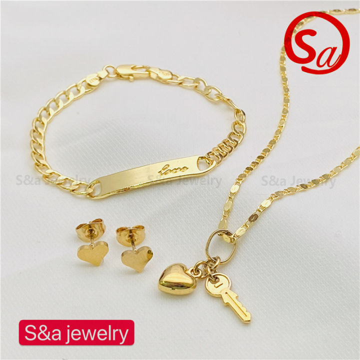 Jewellery Necklace Earrings Ring Bracelet Set - Buy Jewellery Necklace  Earrings Ring Bracelet Set online in India