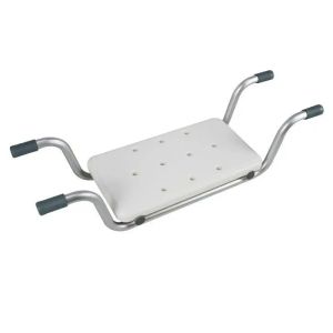 FFBH Aluminum Suspended Bath Stool 28.35-32inch Lightweight Bath Seat Shower Stool Bath Adjustabl Safety Seat Non-Slip Bathroom Chair 4Y1Z7