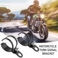 2pcs Bracket Lampu Sein Motor/Breket Lampu Sein Untuk Fork Depan Motor/Braket Sein Depan Motor. 