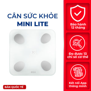 Cân Điện Tử Thông Minh PICOOC Mini Lite - Phiên bản Quốc Tế - APP TIẾNG VIỆT - Đo 13 chỉ số cơ thể - Bảo Hành 12 Tháng
