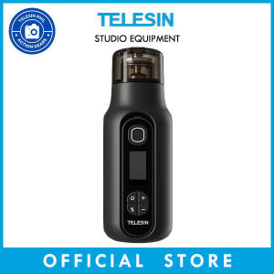 TELESIN 40W Portable Fog Machine w/ Remote Smoke Atmosphere Dry Ice & Steam Effect Refillable Atomizer Rechargeable Studio Photography Set S5-TFM-01