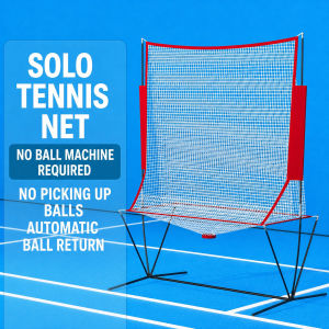GloRily Tennis and Pickball Universal Ball Launcher with Lithium Battery Remote Control Operation