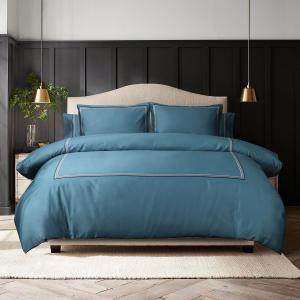 Bellami Hotel De Luxe Speedy Egyptian Cotton Bedding Set with Triple Embroidery Stitch