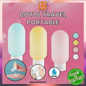 OFM-C852 Botol Travel Portable Tempat Sabun Cair Botol Sabun Lotion Travelling / Travel Botol Refill Plastik Fliptop Tempat Isi Ulang Cosmetic
