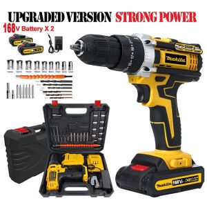 Dewalt 48v Impact Cordless Drill Hand Drill 2 Battery 1 Charger Battery Screwdriver Set