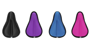 Extra Soft Breathable Bicycles Seat Cover for Kids Boys Girls Anti Slip Base Reflective Design