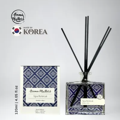 Aroma Matters New Launch Spa Retreat Essential Oil Reed Diffuser - Spice & Floral Scent 120ml/250ml