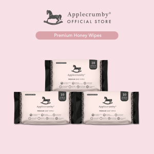 Applecrumby® Premium Honey Wipes 10s (3 Packs)