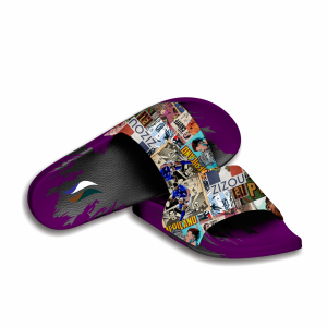 BRZ-Sandal Abstrak Sandal Viral Sandal Slide Loreng Sandal Selop Dewasa 36-43 Anak 26-35