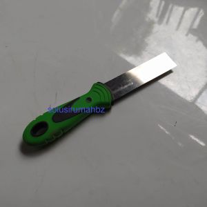 kape cat gagang 1" 1 inch kapi scrapper 1 " 25mm 2.5cm wood scrap kapi cat kapi gagang karet or kayu 1 inch 1" kualitas super Kape Cat Stainless Steel Gagang Plastik RUBBER mix berkualitas tebal