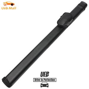 [UEB Mall] Portable Baseball Bat Bag Stick Cover Leather Pool Cue Case Pouch Holder Billiard Cue Case Fit for 1/2 Snooker Billiard