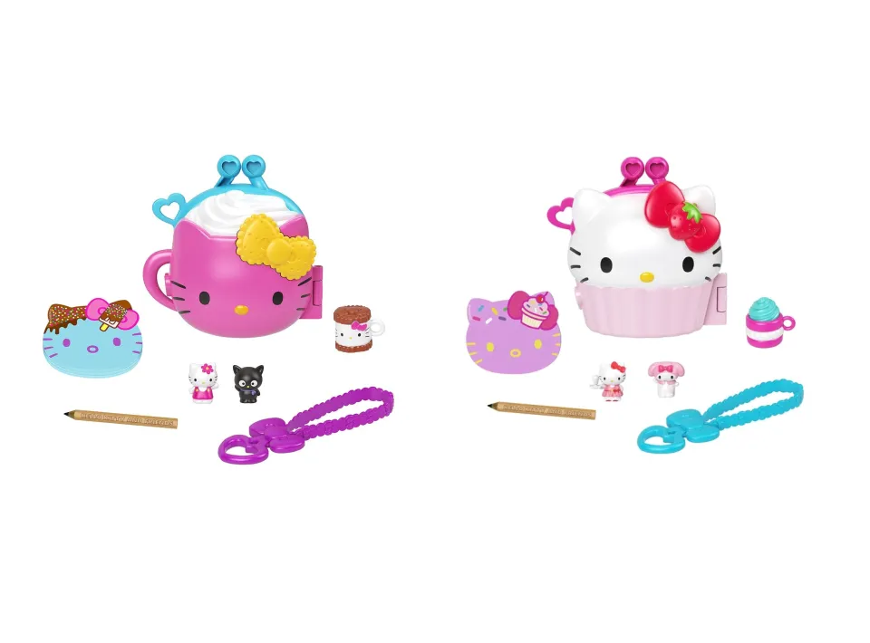Hello kitty and friends minis cocoa campsite playset