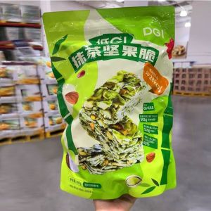 DGI Low GI Matcha Nuts Crispy Pistachio Tonsand Crisp Nuts DGI低GI抹茶坚果脆开心果扁桃仁酥坚果
