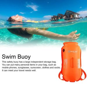 BLACKON Phao trôi Túi phao Dày hơn Phao Túi phao bơi Ngoài trời Chống đuối nước Túi bơi ba lô Lặn với ống thở