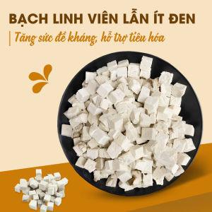 Bạch linh viên 100g bạch phục linh trắng đẹp không lẫn tạp chất - Lãn Ông