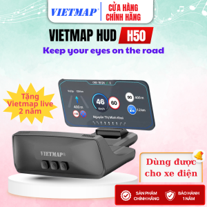 HUD MÀN HÌNH HIỂN THỊ THÔNG TIN Ô TÔ VIETMAP H50