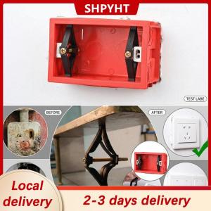 [COD] SHPYHT Local delivery Ship within 24 hours 118 Type Switch Socket Mounting Box Screw Replacement Repair Kit Fix Broken Old Screws Quick Install at Home for All Rooms