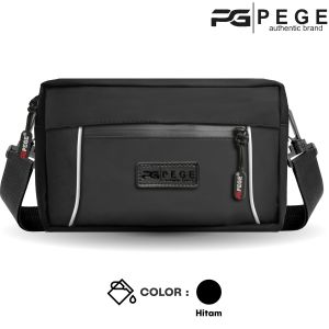 Tas Selempang SlingBag Pria 2in1 PEGE Axel Bahan Waterproof Dilengkapi Smart Pocket untuk Aktivitas Sehari hari - PG 9032
