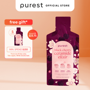 Purest Co Black Cherry Ceramide Elixir (Skin Hydration)