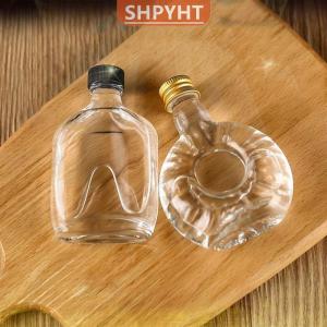[COD] SHPYHT SPORTS 1Pc 50ml Empty Wine Bottle With Lid Reusable Beverage Bottle Leakproof Alcohol Bottle For Wedding Party Supplies