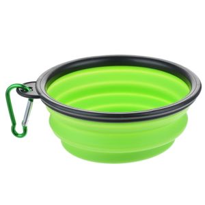 Dog Travel Silicone Bowl Portable Foldable Collapsible Pet Cat Dog Food Water Feeding Bowl