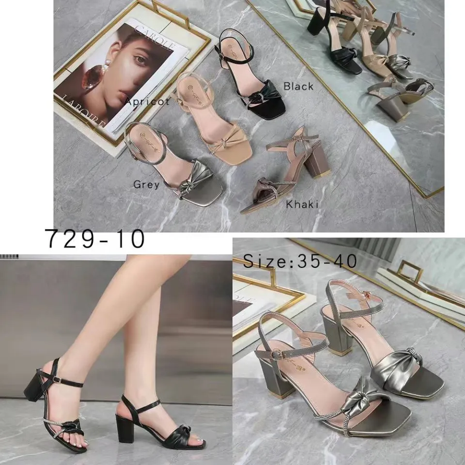 Lazada sandals with on sale heels