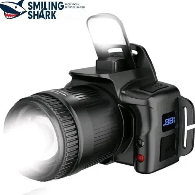 SENTER KEPALA ZOOM T50 BISA SENSOR TANGAN SUPER TERANG BISA DI CAS