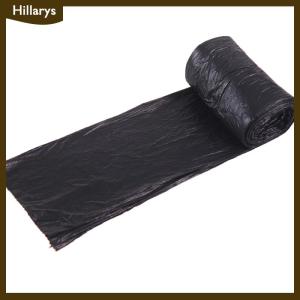 [Hillarys] 1Rolls 50x60cm Garbage Bags Single Color Thick Convenient Environmental Plastic Trash Bags Disposable Plastic Bag Black Garbage