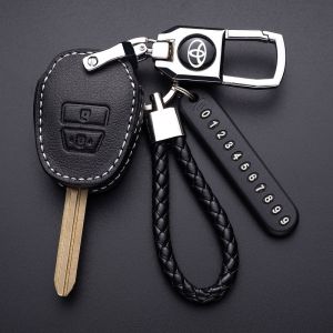 Cover Kunci Mobil Toyota Camry Corolla RAV4 Vios Prius Tombol 2/3/4 Cover Remote Toyota