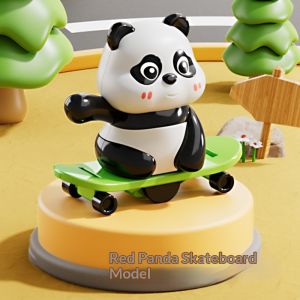 JOYNCLEON Dễ thương Panda Skateboard gió-up đồ chơi cho trẻ em-vui vẻ đồ chơi giáo dục cho bé trai và bé gái
