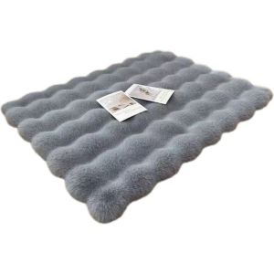 NOWNICE Winter Warm Pet Sleeping Mat Thickened Design Soft Fluffy Pet Bed Cushion Plush Multi-Scenario Use Fluffy Pet Blanket For Kitten