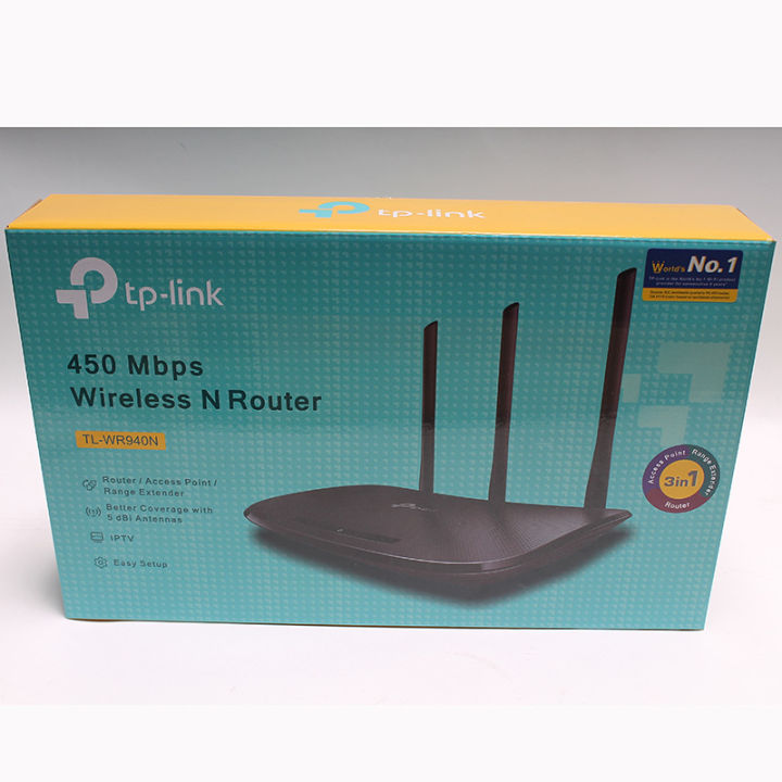 Routers WiFi English TP-LINK TL-WR940N 450Mbps Wireless Router 4-port ...