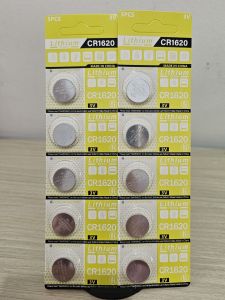 (10 pcs) Baterai CR1620 - Batre Kancing CR 1620