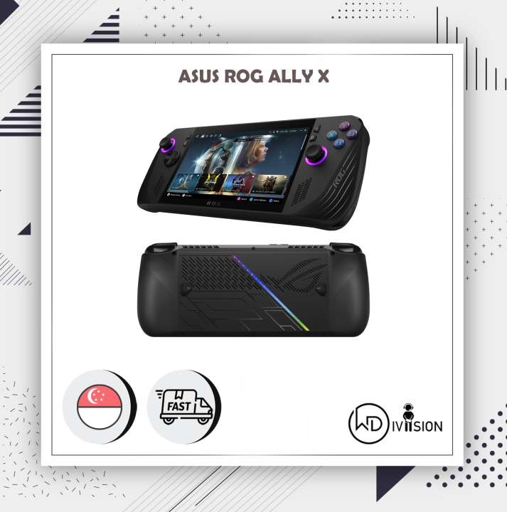 4TB / 2TB / 1TB ASUS ROG Ally X Gaming Handheld Console - AMD Ryzen Z1 ...