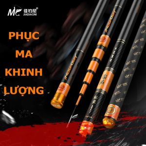 CẦN CÂU TAY PHỤC MA KHINH LƯỢNG 6H tặng ngọn phụ carbon xoắn f1