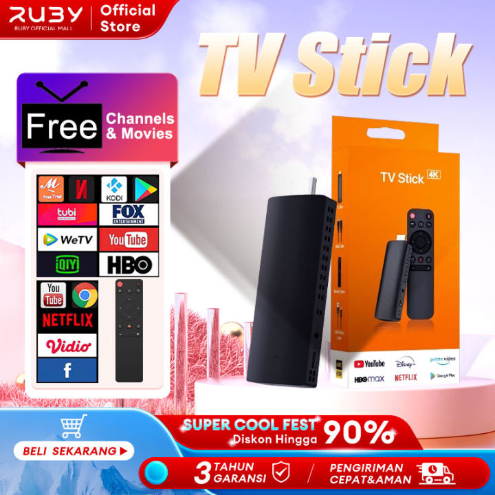M98 Smart TV Stick 4K WIFI TV BOX Android 12.0 TV Stick Unlock Google