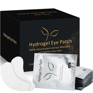 Ocim 100 Pairs Under Eye Pads Lash ExtensionsHydrogel Gel Eye Patches for Lashes Extension/Eyelash Tinting