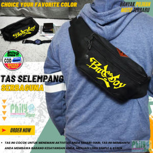 Tas Selempang Pria Trendy Miqdi Bag Elbrus / Slingbag Pria Wanita Canvas